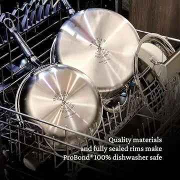 Hestan ProBond 3.5 Quart Stainless Steel Sauté Pan