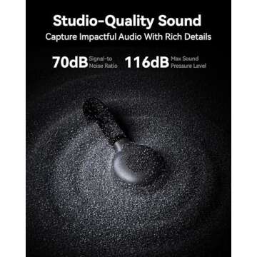 Hollyland Lark M2S Mini Combo (Camera RX+Type-C RX) Wireless Microphone for Camera/iPhone/Android/Laptop, 7g Lightweight, Titanium Clip, 300m Range, Content Creators, Online-Teaching, Streaming