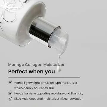 HEIMISH Moringa Ceramide Collagen Moisturizer for Youthful Skin