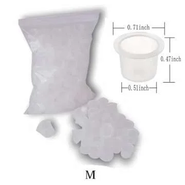 Disposable Medium Tattoo Ink Caps - DOWEI 1000 pcs