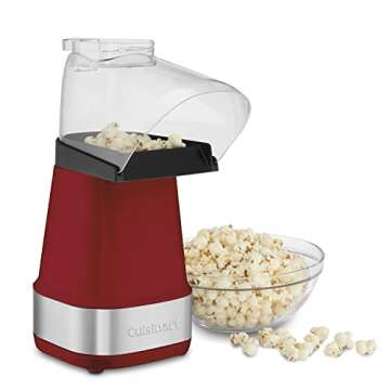 Cuisinart EasyPop Hot Air Popcorn Maker for Quick Snacking