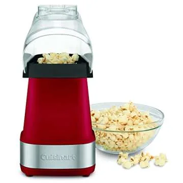Cuisinart EasyPop Hot Air Popcorn Maker for Quick Snacking