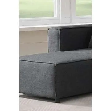 BIOEVER Modular Sectional Sofa with Reversible Chaise