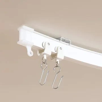 Trimold Premium Ceiling Curtain Track System for Easy Gliding