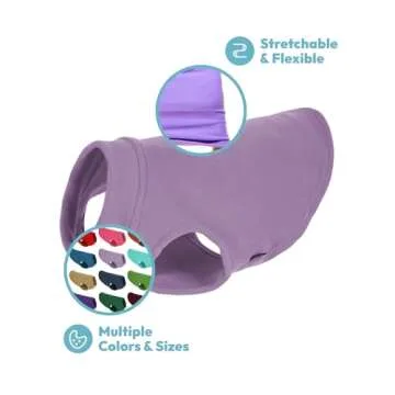 Gooby Stretch Fleece Vest for Dogs - Warm & Cozy