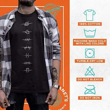 Ripple Junction Naruto Shippuden Men's Short Sleeve T-Shirt Anti-Village & Akatsuki Red Cloud Front Back Anime XL Black