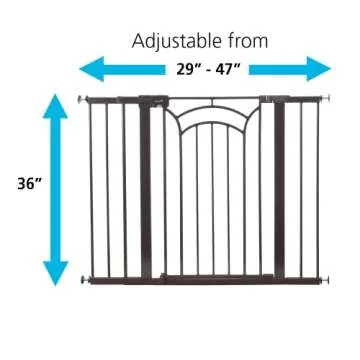 Stylish Safety 1st Easy Install Baby Pet Gate 36 Inches Tall