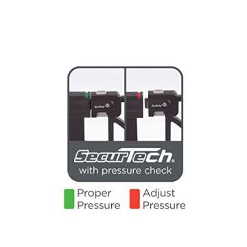 Safety 1st Decor Easy Install Tall & Wide Baby And Pet Gate With Pressure Mount Fastening