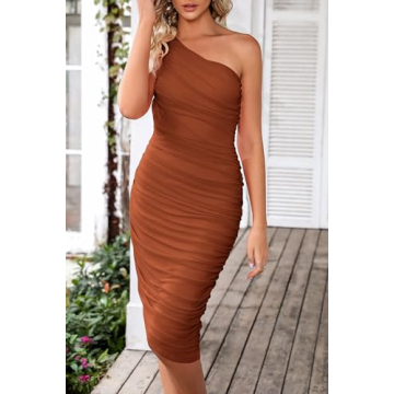 Sleek PRETTYGARDEN Ruched Bodycon Dress for Summer Events