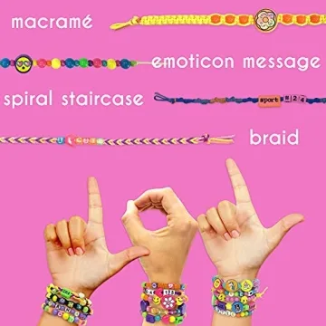 Just My Style Emoticon Message Beads DIY Jewelry Fun
