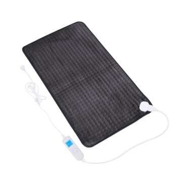 Ruqiji 17''x33'' XXXL King Size Heating Pad with 10 Temperature Settings, Pain Relief for Back/Neck/...