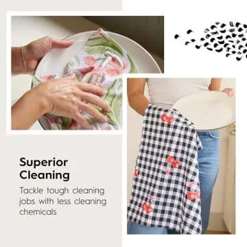 Quick Dry Microfiber Kitchen Towels - GEOMETRY Collection