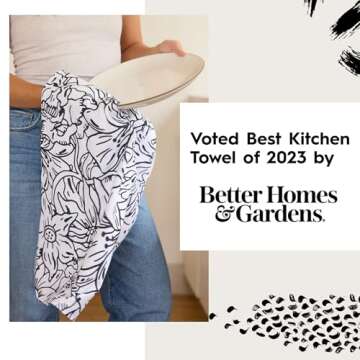 Quick Dry Microfiber Kitchen Towels - GEOMETRY Collection