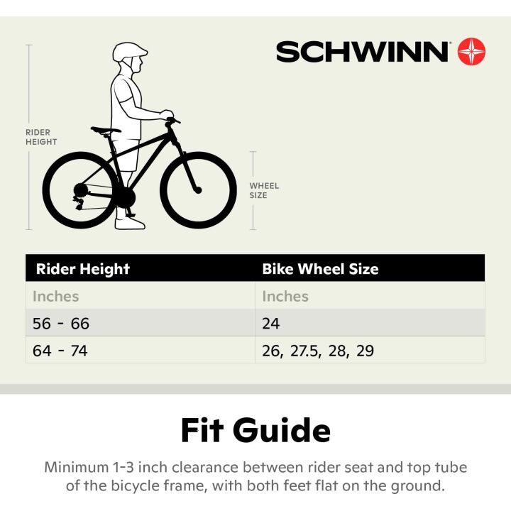 Schwinn High Timber Mountain Bike: Youth/Adult Options
