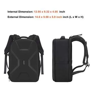 MOSISO Waterproof Camera Backpack for DSLRs & Laptops