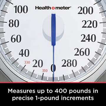 Health O Meter Oversized Dial Scale for Easy Readings
