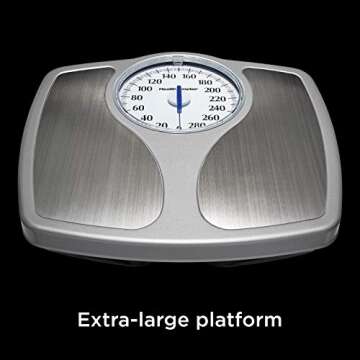 Health O Meter Oversized Dial Scale for Easy Readings