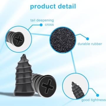 36pcs Tire Repair Rubber Studs Quick Flat Tire Solution