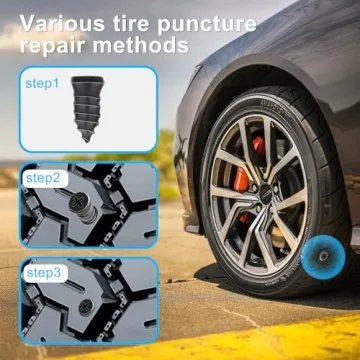 36pcs Tire Repair Rubber Studs Quick Flat Tire Solution