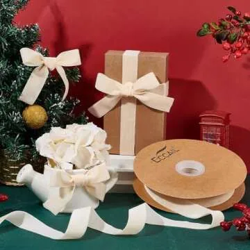 Arricraft 20 Yards Velvet Ribbon - Perfect for Gifts & Decor