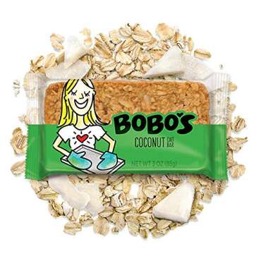 Bobo's Oat Bars, Variety Pack, 3 oz Bar (12 Pack), Gluten Free Whole Grain Snack and Breakfast Bar