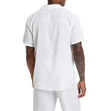 SIENDIU Men's Casual Beach Outfits for Summer Holiday