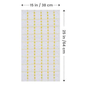 Utopia Towels Kitchen Towels (12 Pack),15x25 Inches, 100% Ring Spun Cotton Super Soft and Absorbent ...