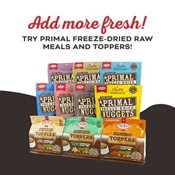Primal Freeze Dried Dog Treats with Probiotics for Dogs