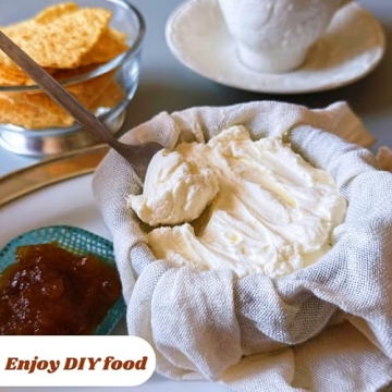 Mostdream Cheese Cloths, 10Pcs 20x20 Inch Grade 100 Precut Cheese Cloths for Straining, Cotton Unbleached, Reusable Muslin Cheesecloth for Straining, Making Yogurt, Juice, Cooking Turkey