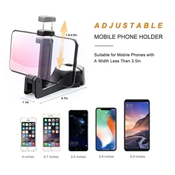 SCOVVORD Car Headrest Hook and Phone Holder Essentials