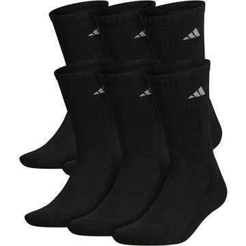 Adidas Men's Black Sneakers for Comfort & Performance