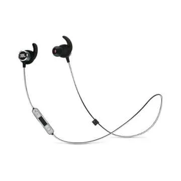 JBL Reflect Mini 2 Wireless in-Ear Sport Headphones with Three-Button Remote and Microphone - Black