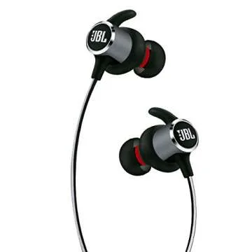JBL Reflect Mini 2 Wireless in-Ear Sport Headphones with Three-Button Remote and Microphone - Black