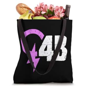 4B Movement Graphic Sign Tote Bag