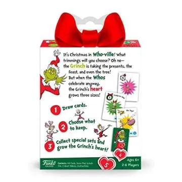 Funko Pop! Dr. Seuss - Grinch Grow Your Heart Card Game