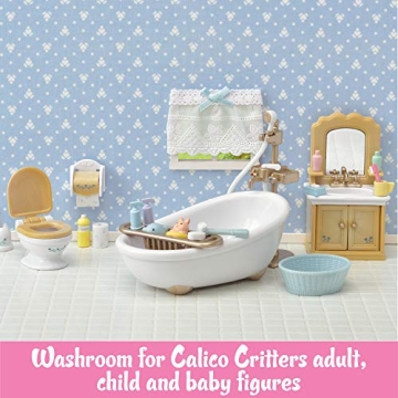 Calico Critters Country Bathroom Set Quality Dollhouse Toy