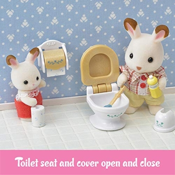Calico Critters Country Bathroom Set Quality Dollhouse Toy