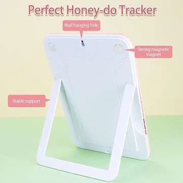 Magnetic Dry Erase Chore Chart for Kids - Fun & Functional