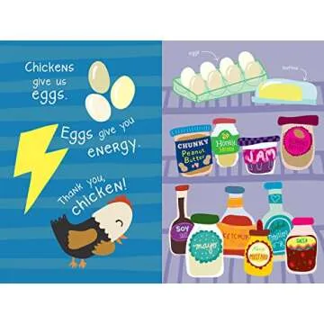 My Fridge Book - Fun Food Learning for Toddlers