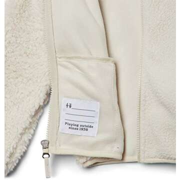 Columbia Kid's Foxy Baby™ Sherpa Full Zip Outerwear, fawn, 2T