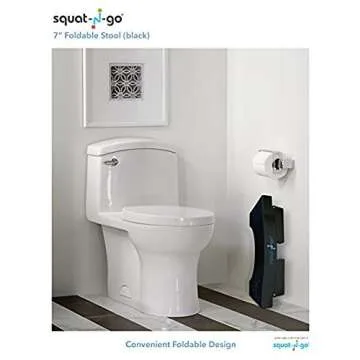 SQUAT-N-GO Folding Squatting Stool for Travel and Home