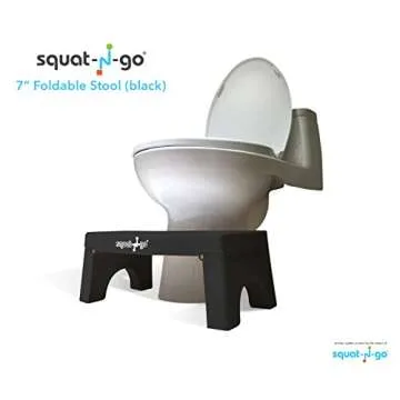 SQUAT-N-GO Folding Squatting Stool for Travel and Home