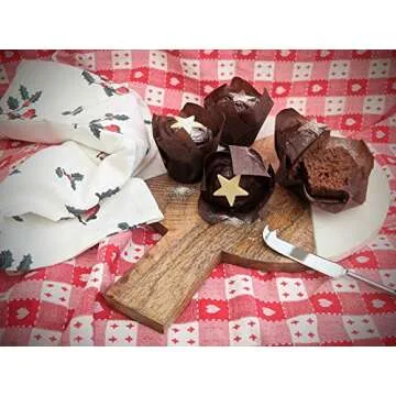 16" x 12" White Marble and Mango Wooden Cheese Board & Knife Set