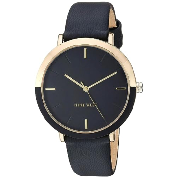 Nine West Women's Elegant Strap Watch with Versatile Style