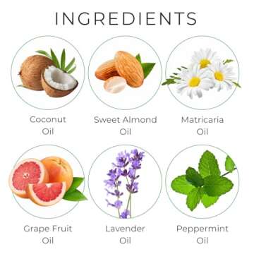 First Botany Arnica Sore Muscle Massage Oil 8oz