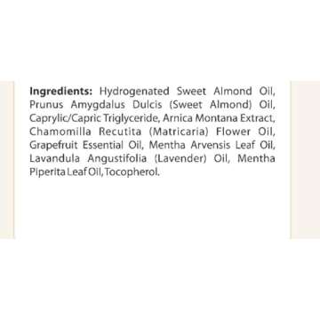 First Botany Arnica Sore Muscle Massage Oil 8oz