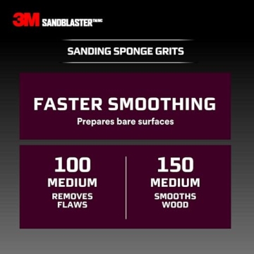 3M Dual Angle Sanding Sponge for Perfect Surfaces