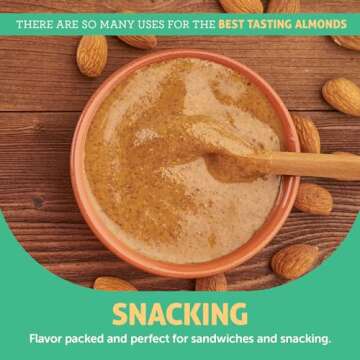 Crazy Richard's 100% All-Natural Creamy Dry Roasted Almond Butter with No Added Sugar and Non-GMO (16 Ounce, Pack of 1)