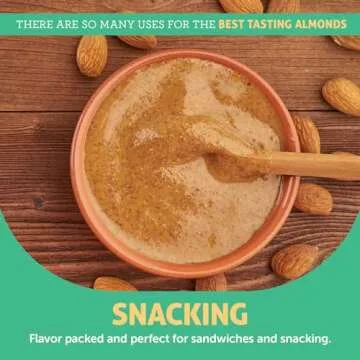 Crazy Richard's 100% All-Natural Creamy Dry Roasted Almond Butter with No Added Sugar and Non-GMO (16 Ounce, Pack of 1)