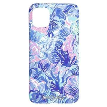 Lilly Pulitzer Pink and Blue iPhone 11 Case for Women